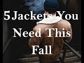 5 Jackets You NEED This Fall | The Dressing Room Ep 18