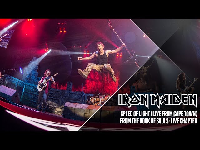 Iron Maiden - Speed of Light LIVE Book Of Souls