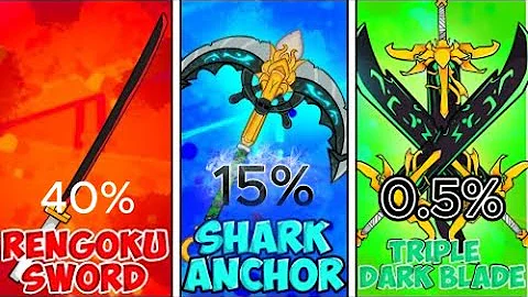 The RAREST events to happen in each sea(Blox fruits)