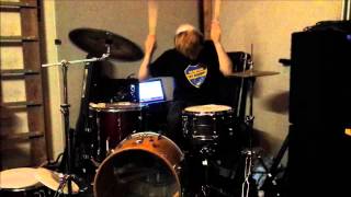 Video thumbnail of "Death Grips - You might think he loves you for your money... drum cover"