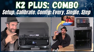 Creality K2 Plus Combo: SETUP. CALIBRATE. CONFIGURE. TEST: Every. Single. Step - Color 3D Printer
