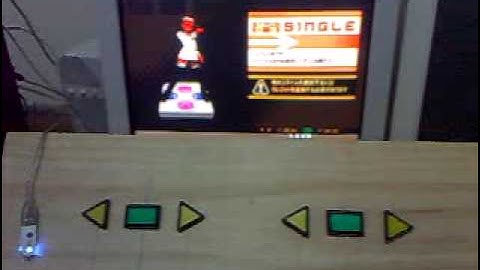 DDR Custom Cabinet - Cabinet Button Row