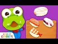 초밥을 만들어요 | 뽀로로 요리놀이 | 요리공주 루피 크롱 요리사 키글 게임 | KIGLE GAMES