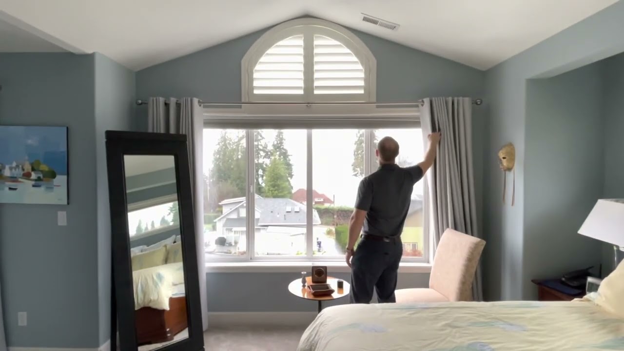 Specialty Shape Shutter for Arched Window