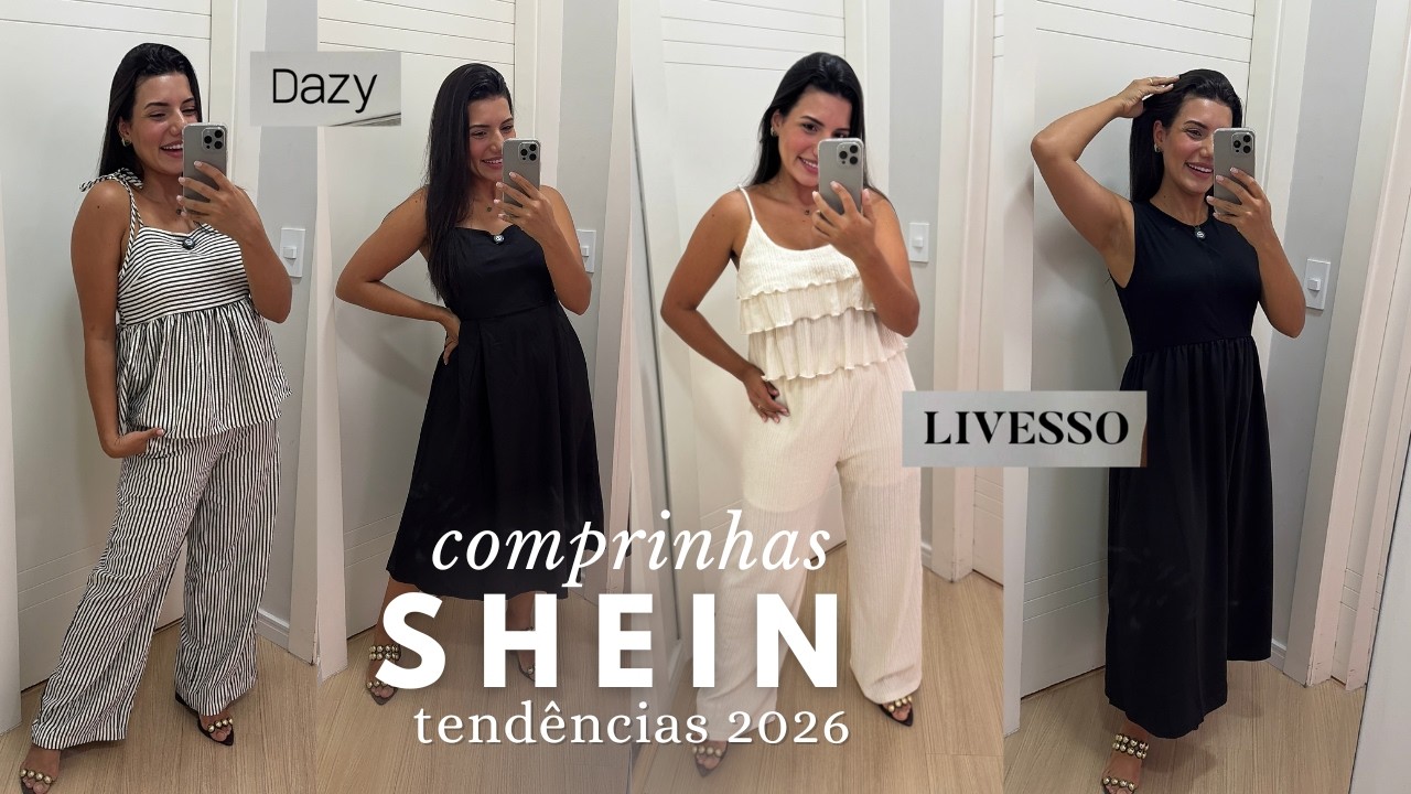 SHEIN: ABRINDO OS RECEBIDOS 😱 | CONJUNTOS PERFEITOS, VESTIDOS | MELHORES LOJAS PARA COMPRAR! 🛍️