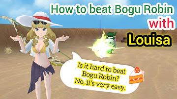 How to beat Bogu Robin with Louisa [Strawberry Cheesecake] | Epic Conquest 2