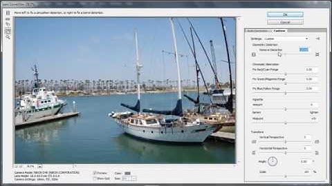 adobe photoshop cs6  Lens Correction Tools