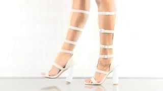 Bout It in White Iggy Azalea by Steve Madden