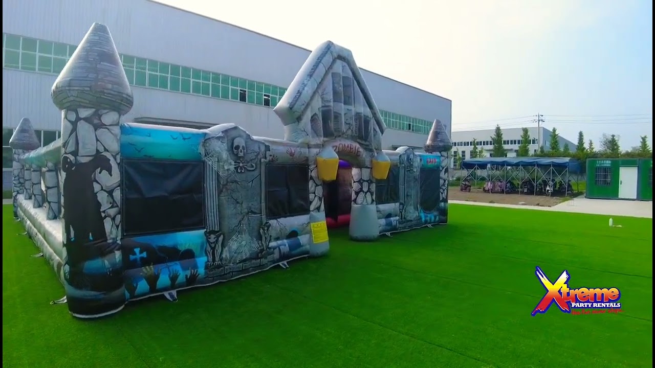 Inflatable Zombie Maze
