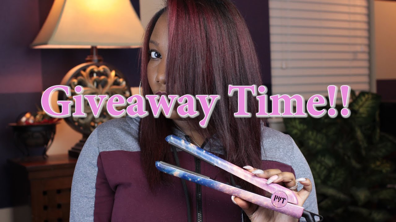 GIVEAWAY TIME!! PYT Ceramic Flat Iron (CLOSED)