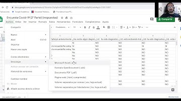 Abrir base de datos de google forms en Jamovi