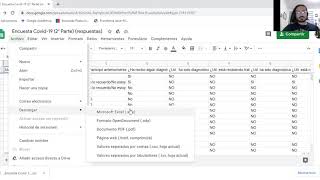 Abrir base de datos de google forms en Jamovi