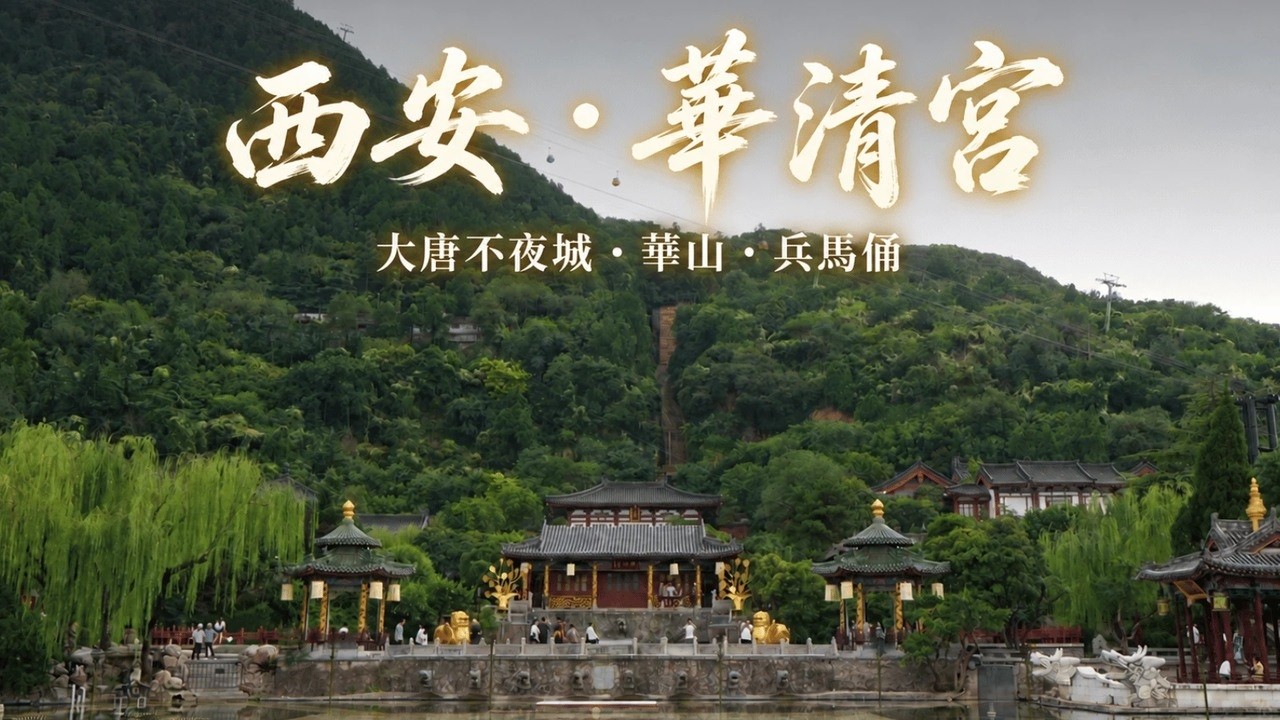 西安自由行：華清宮、大唐不夜城、華山、兵馬俑到太原影片封面