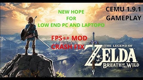 Gameplay Cemu 1.9.1 with FPS ++ MOD in 720p Graphic Packs - i5-6200u with Nvidia GT940M