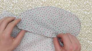 Inseam Pockets with French Seam Finishes - Free Pattern Template