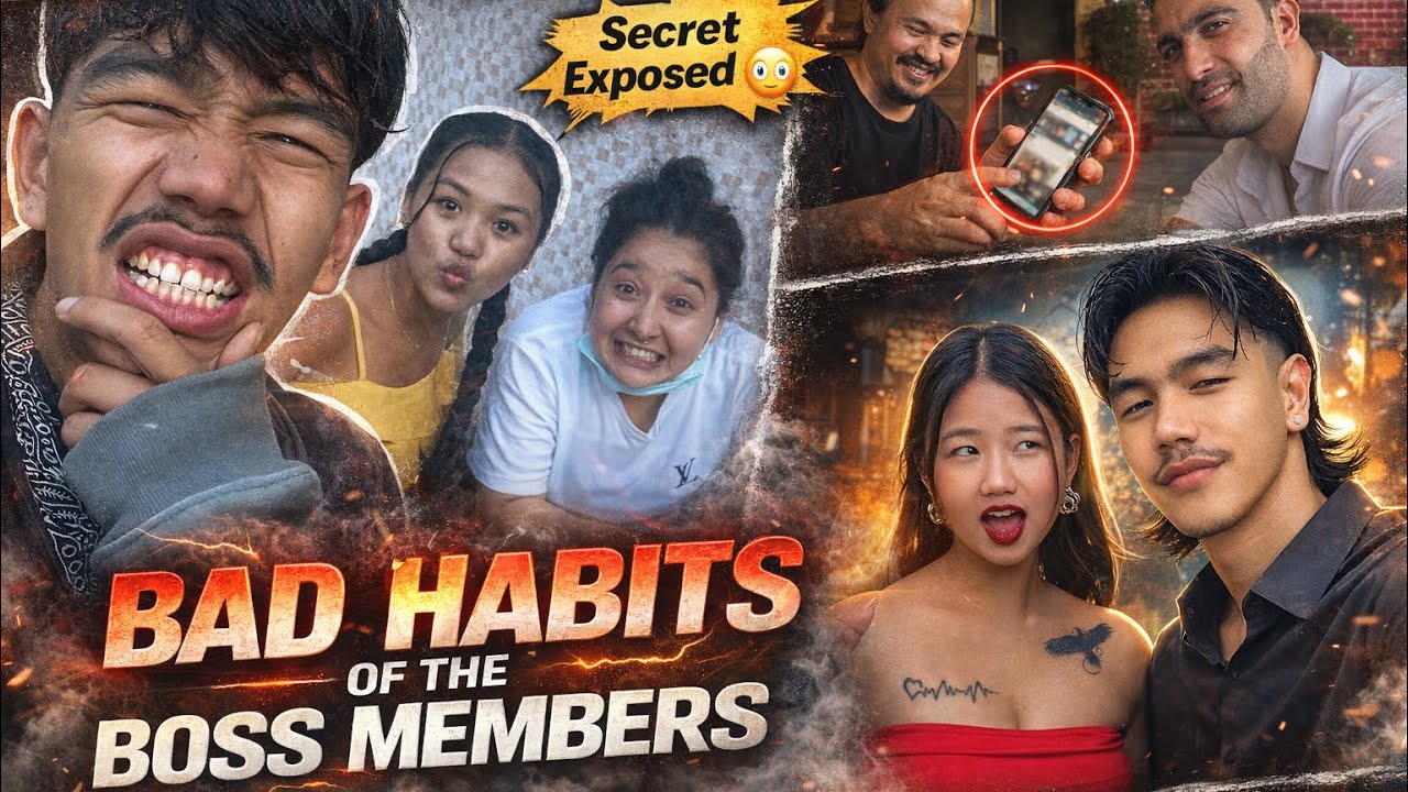 Real face of the boss members 😳