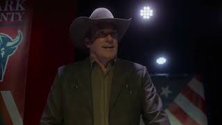 The Sheriff Debate Scene from Fargo Season 5 Episode 8 with David Foley and Jon Hamm (Roy Tillman)