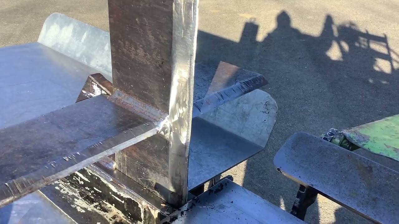 Custom Built Heavy Duty Log Splitter w/4 Way & Box Wedge For Sale