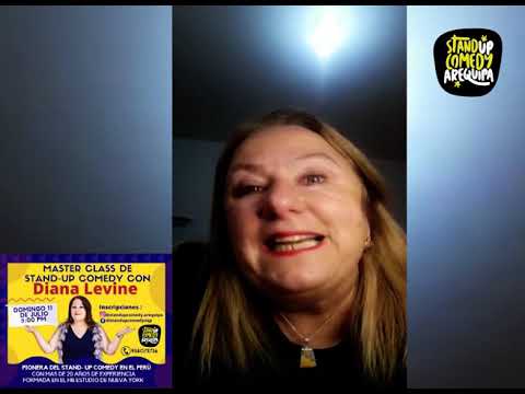 MASTER CLASS de STAND-UP COMEDY con DIANA LEVINE