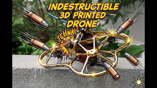 I made an unbreakable 3D printed FPV drone frame — With rubber