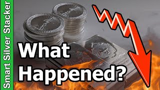 What The Heck Just Happened To Silver At 11am?  (Sharp Price Drop In Metals)