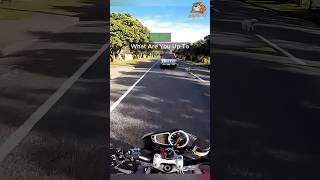 A Biker tries to Save a Dog but its Owner Lies about the truth 🙊