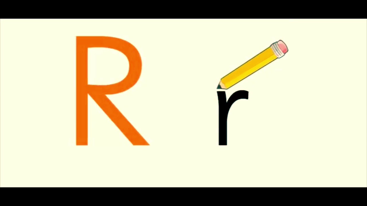 Rr letter formation YouTube