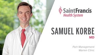 Meet the Physician: Samuel Korbe, MD, Pain Management