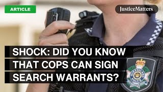 Celebrity Shock: Did you know that cops can sign search warrants? Wealth
