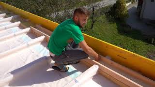 How to make izolative sika roof.