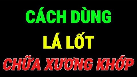 Thực Hư Chuyện Lá Lốt Chữa Được Đau Nhức Xương Khớp   Sự Thật ít Ai Biết