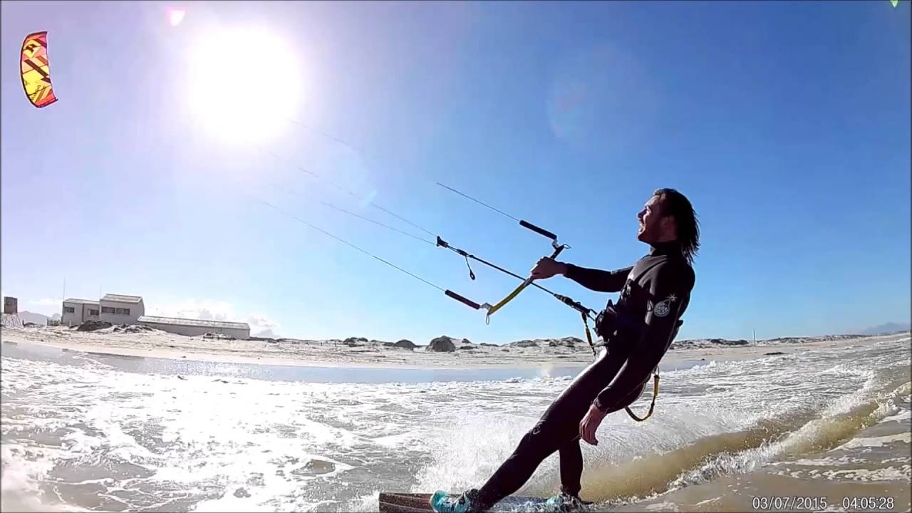 Blade Kiteboarding Cape Town - Nicholas Beamish on a demo   Blade High score