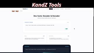Encode, Decode URL, Base64 and HTML Instantly ❤️