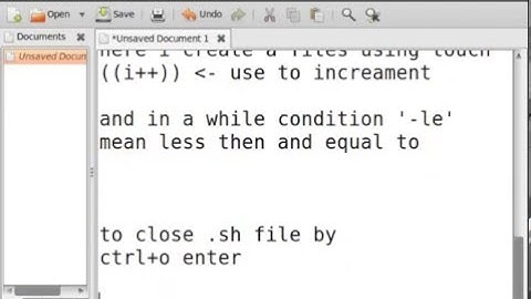 [tutorial] Create 100 files in sub directory using shell script