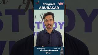 Congratulations Abubakar! 🇬🇧✨