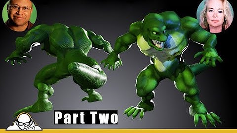 Part Two Make A Reptile Creature In Blender 2.82a