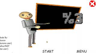 Baldi's Basics %3 Mod Full Walkthrough