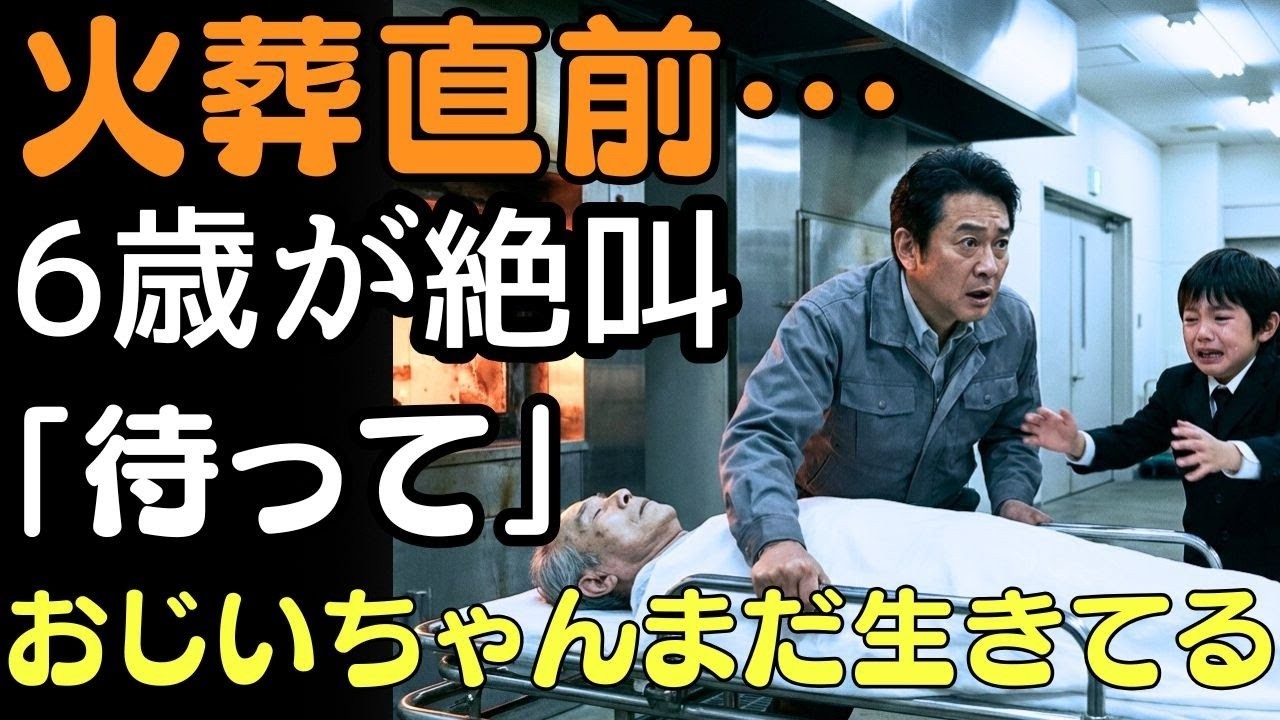 火葬直前、6歳の孤児が叫んだ――「待って！おじいちゃんはまだ生きてる！」  人生の教訓