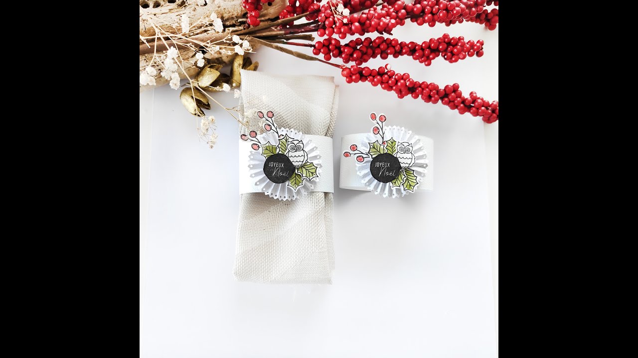 Tuto pour réaliser des ronds de serviette