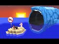 🐳ПОСТРОИЛИ БАЗУ И ВЫЖИЛИ ПРОТИВ БЛУПА В МАЙНКРАФТ! ШЕДИ И ЛЕСКА MINECRAFT