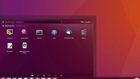 Ubuntu 16.04 Features