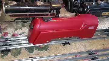 marx CV / wind up conversion / prewar motor / first track run