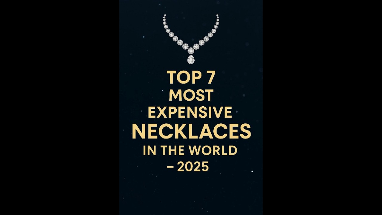 Top 7 Most Expensive Necklaces in the World