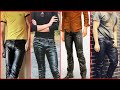 Faux Leather Pants Men