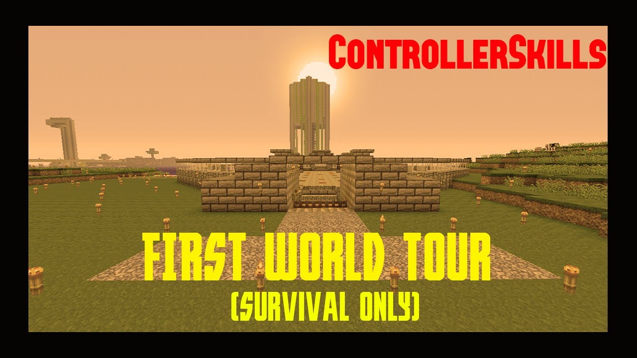 Minecraft Xbox 360: Survival World Tour - YouTube