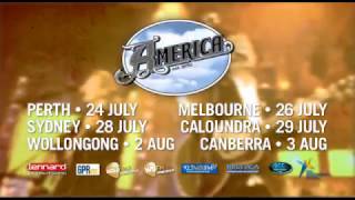 America Returns to Rock Australia in Winter 2017