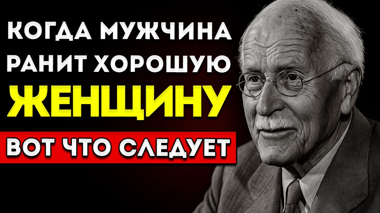 Когда Мужчина Ранит Хорошую Женщину, Вот Что Происходит  Карл Юнг