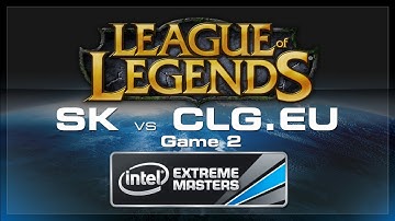 LoL Gamescom - SK Gaming vs CLG.eu Game 2 - European Regionals