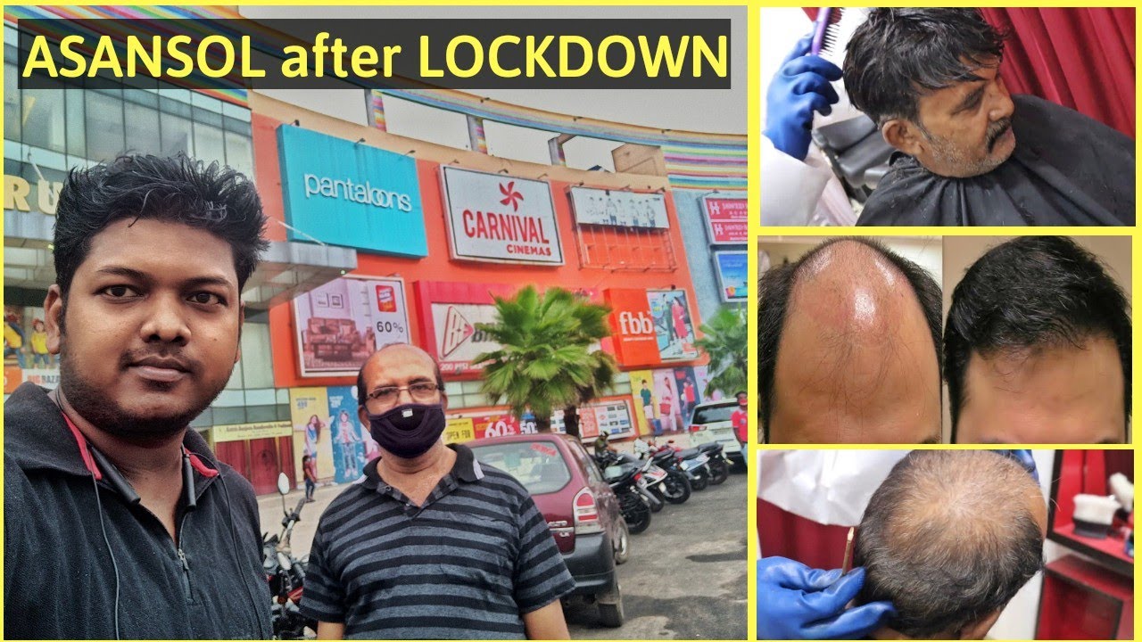 Asansol Sentrum & Fusion Hair patch Clipping Weaving Center After