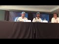 2014 NCAA CWS Game 2 Postgame Press Conference - Columbia's Mike Fischer and Jordan Serena